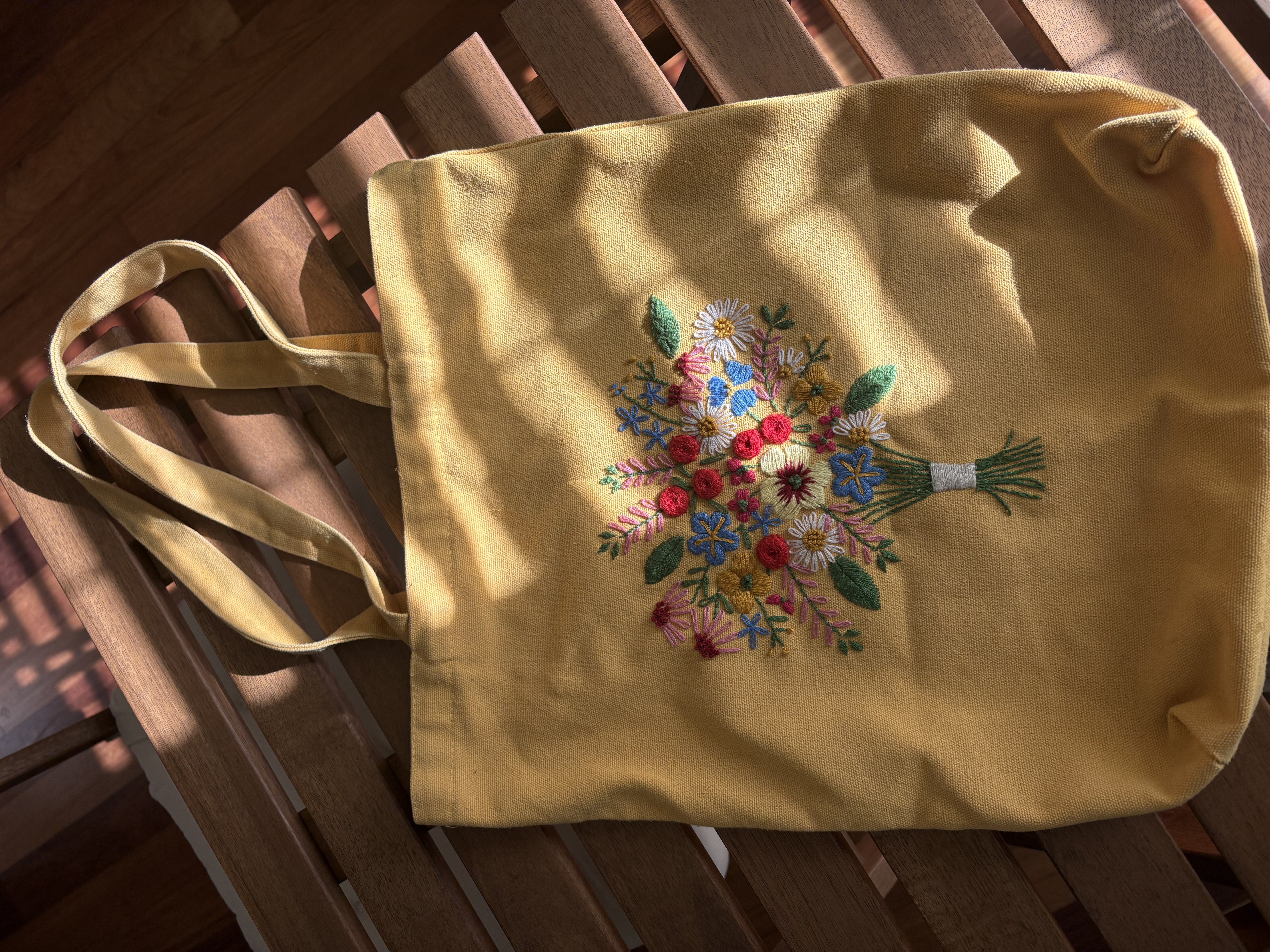 Tiny yellow bag